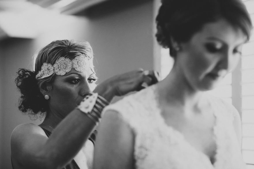 Misty Surf & Sand Resort Wedding – Photo by Let's Frolic Together