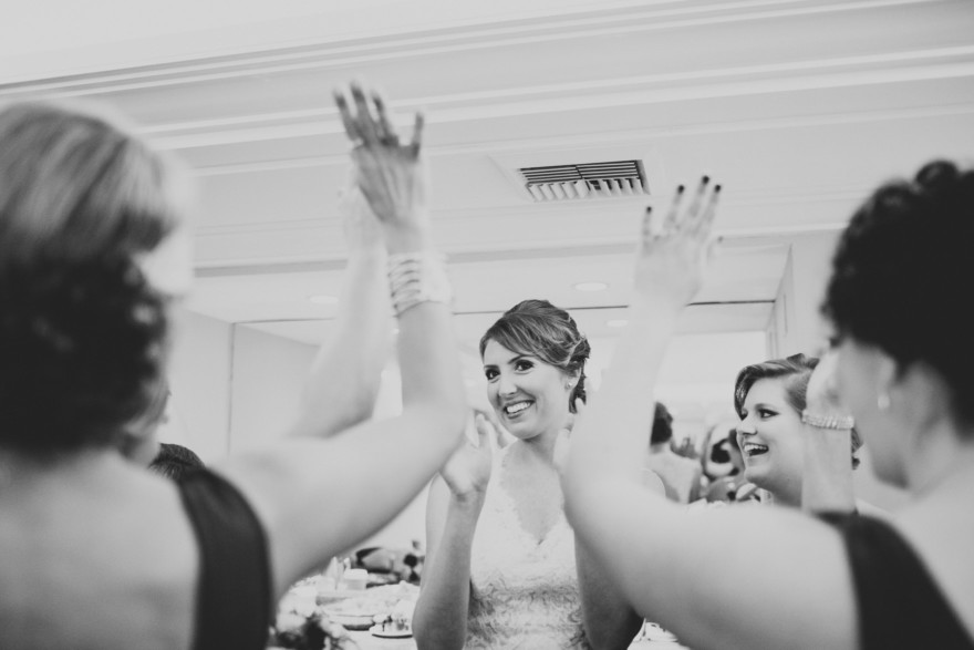 Misty Surf & Sand Resort Wedding – Photo by Let's Frolic Together
