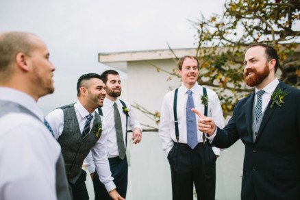 Misty Surf & Sand Resort Wedding – Photo by Let's Frolic Together