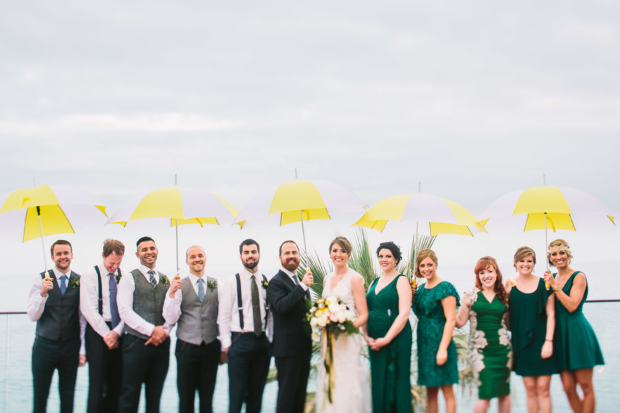 Misty Surf & Sand Resort Wedding – Photo by Let's Frolic Together