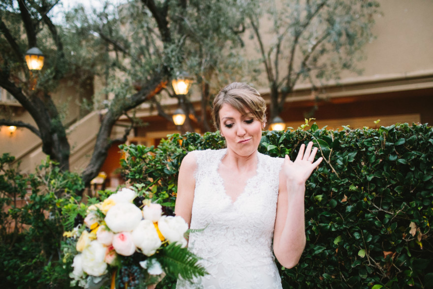 Misty Surf & Sand Resort Wedding – Photo by Let's Frolic Together