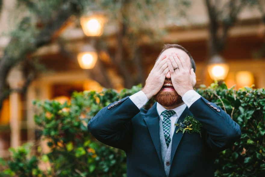 Misty Surf & Sand Resort Wedding – Photo by Let's Frolic Together
