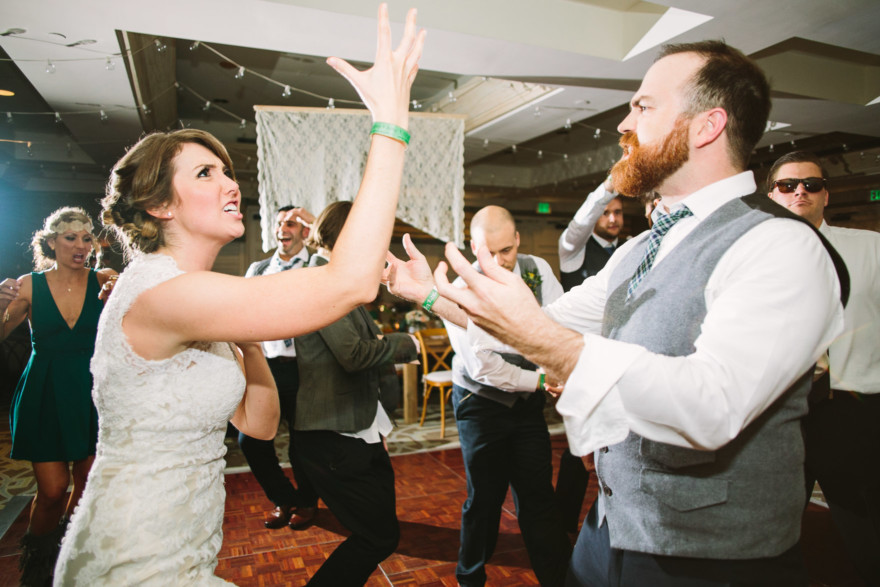 Misty Surf & Sand Resort Wedding – Photo by Let's Frolic Together