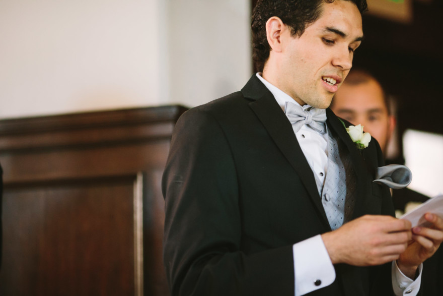 Sweet Morning Wedding at the Culver Hotel – Photo by Let's Frolic Together