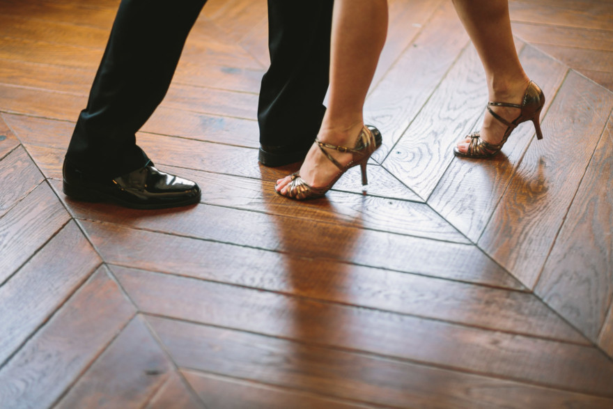 Sweet Morning Wedding at the Culver Hotel – Photo by Let's Frolic Together