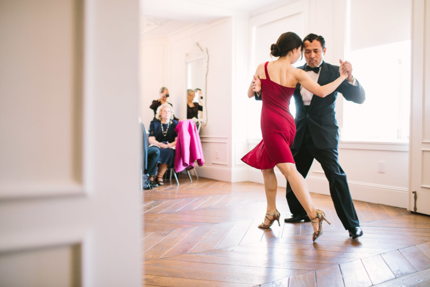 Sweet Morning Wedding at the Culver Hotel – Photo by Let's Frolic Together