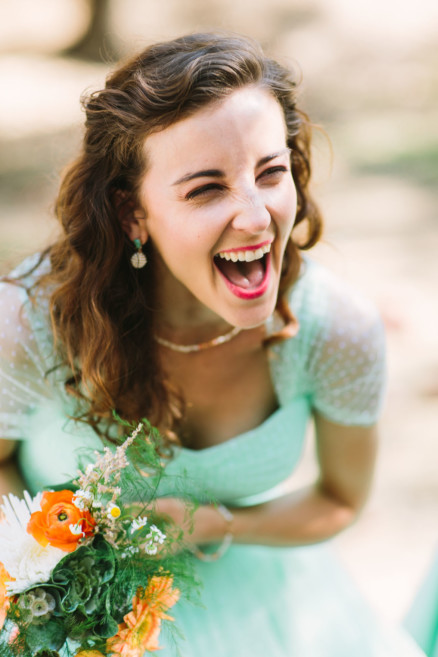 Colorful LA Zoo Block Party Wedding – Photo by Let's Frolic Together