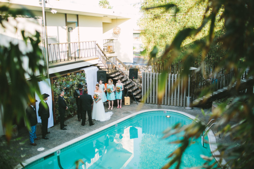 A Wild Retro Tiki Wedding at the Pearl Hotel – Photo by Let's Frolic Together
