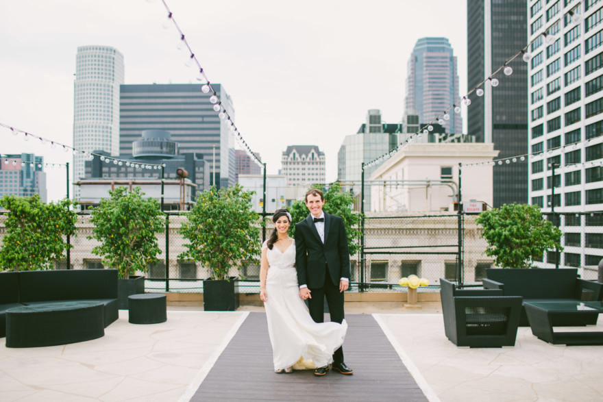 Art Deco Wedding at the Oviatt – Photo by Let's Frolic Together