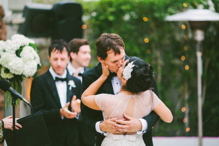Art Deco Wedding at the Oviatt – Photo by Let's Frolic Together