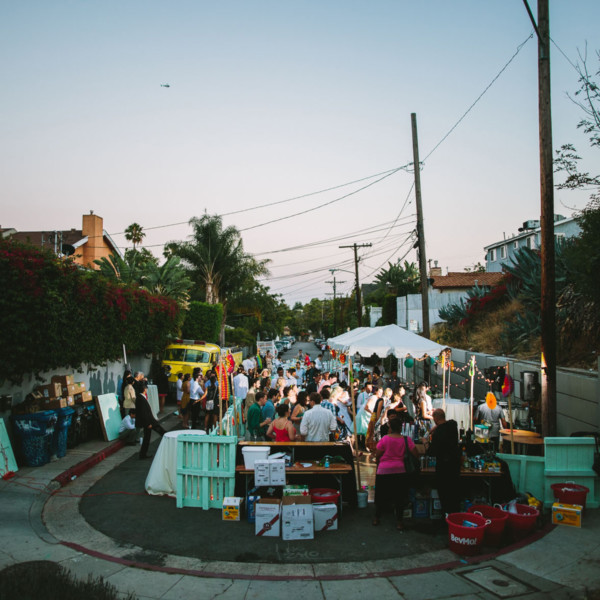 Colorful LA Zoo Block Party Wedding &ndash; Photo by Let's Frolic Together