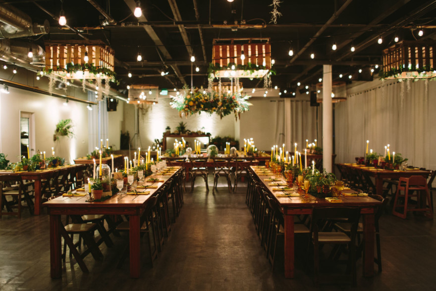 Candlelit Magic at Moniker Warehouse – Photo by Let's Frolic Together