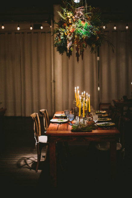 Candlelit Magic at Moniker Warehouse – Photo by Let's Frolic Together
