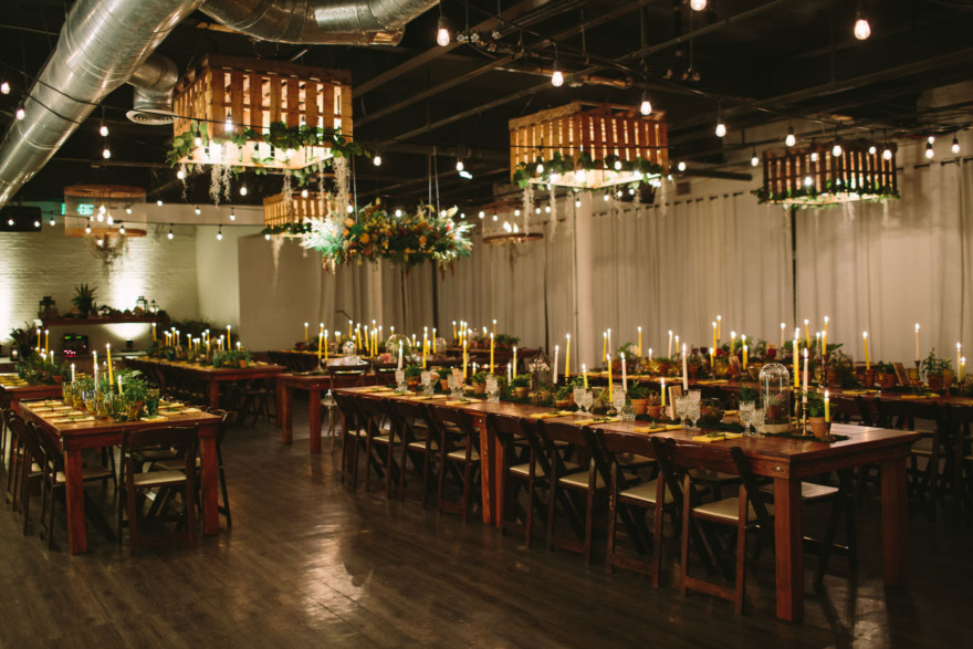 Candlelit Magic at Moniker Warehouse – Photo by Let's Frolic Together