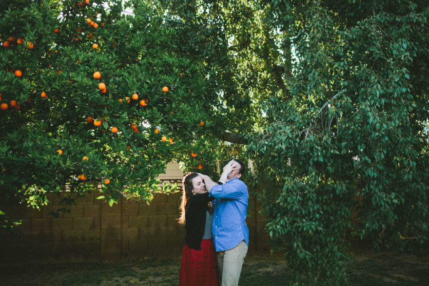 A Boozy Backyard Laugh Fest – Photo by Let's Frolic Together
