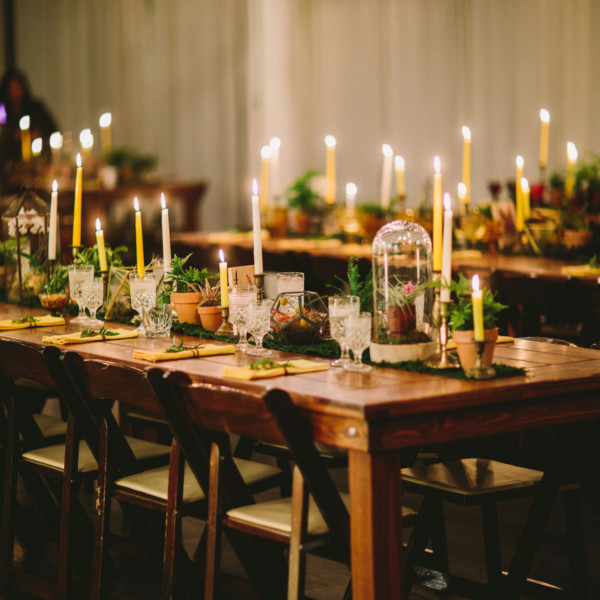 Candlelit Magic at Moniker Warehouse &ndash; Photo by Let's Frolic Together