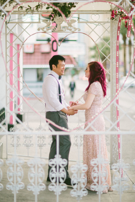Elvis Wedding at the Little Vegas Chapel – Photo by Let's Frolic Together