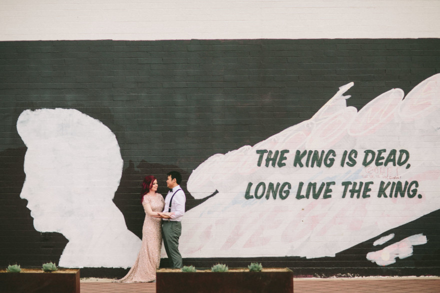 Elvis Wedding at the Little Vegas Chapel – Photo by Let's Frolic Together