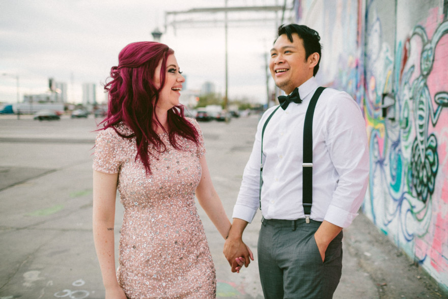 Elvis Wedding at the Little Vegas Chapel – Photo by Let's Frolic Together