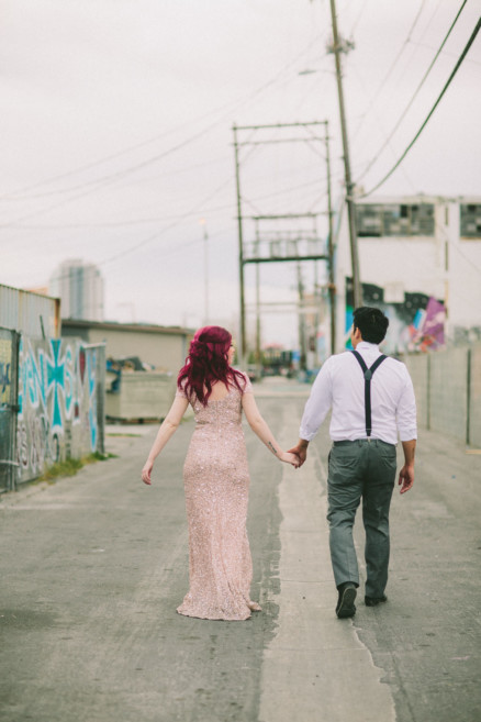 Elvis Wedding at the Little Vegas Chapel – Photo by Let's Frolic Together