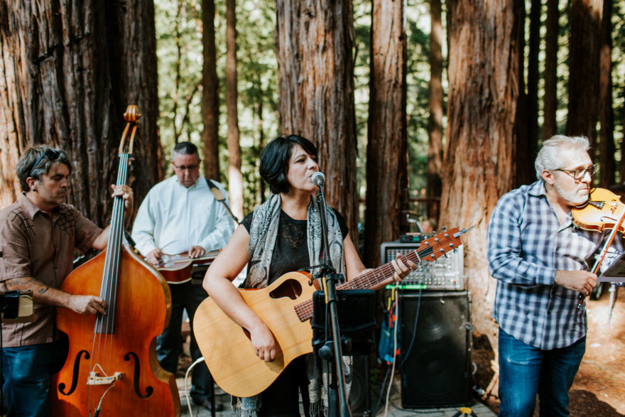Music Festival Wedding at Pema Osel Ling – Photo by Let's Frolic Together