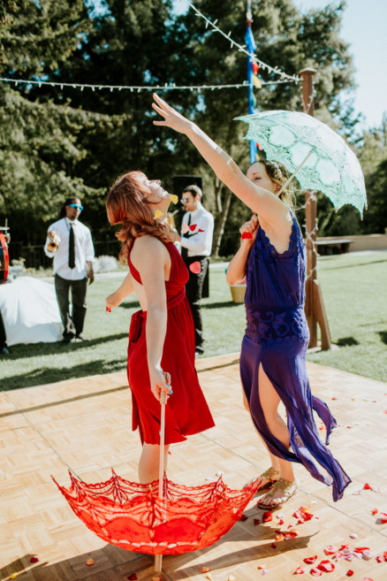 Music Festival Wedding at Pema Osel Ling – Photo by Let's Frolic Together