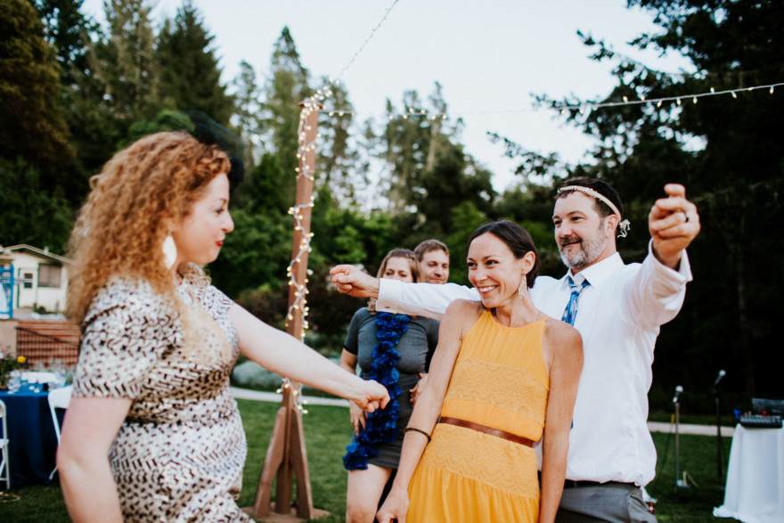 Music Festival Wedding at Pema Osel Ling – Photo by Let's Frolic Together