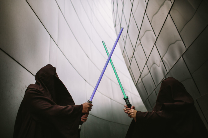 A Family Salute to Star Wars – Photo by Let's Frolic Together
