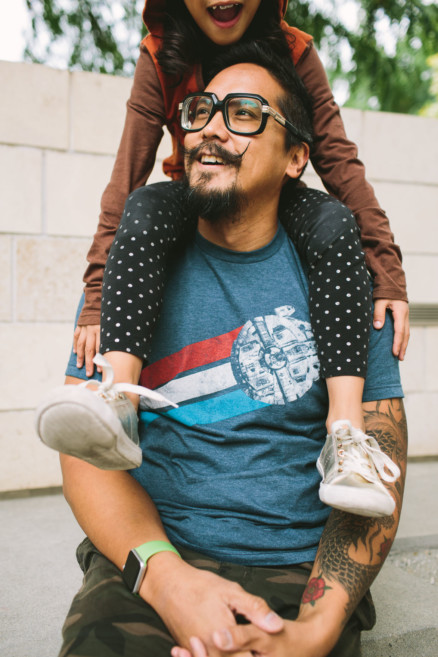 A Family Salute to Star Wars – Photo by Let's Frolic Together