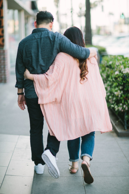 Cuddling on the Ocean Beach Shoreline – Photo by Let's Frolic Together