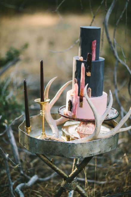 Spellbound Moody Wedding Inspiration – Photo by Let's Frolic Together