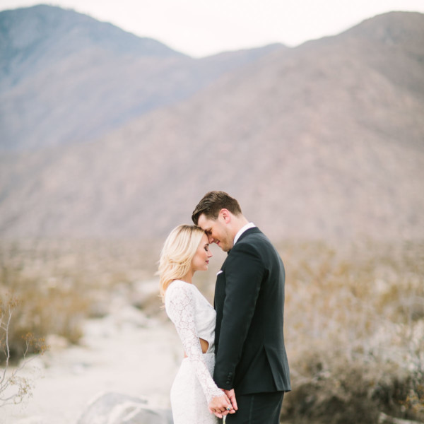 Modern Glam Palm Springs Wedding &ndash; Photo by Let's Frolic Together