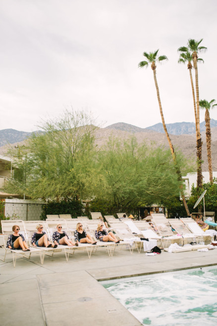 Modern Glam Palm Springs Wedding – Photo by Let's Frolic Together