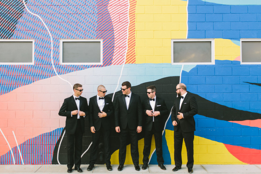Modern Glam Palm Springs Wedding – Photo by Let's Frolic Together