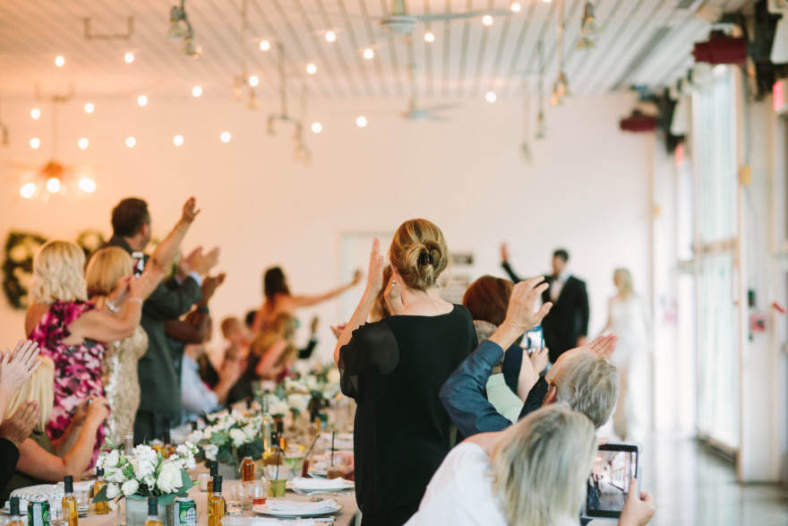 Modern Glam Palm Springs Wedding – Photo by Let's Frolic Together