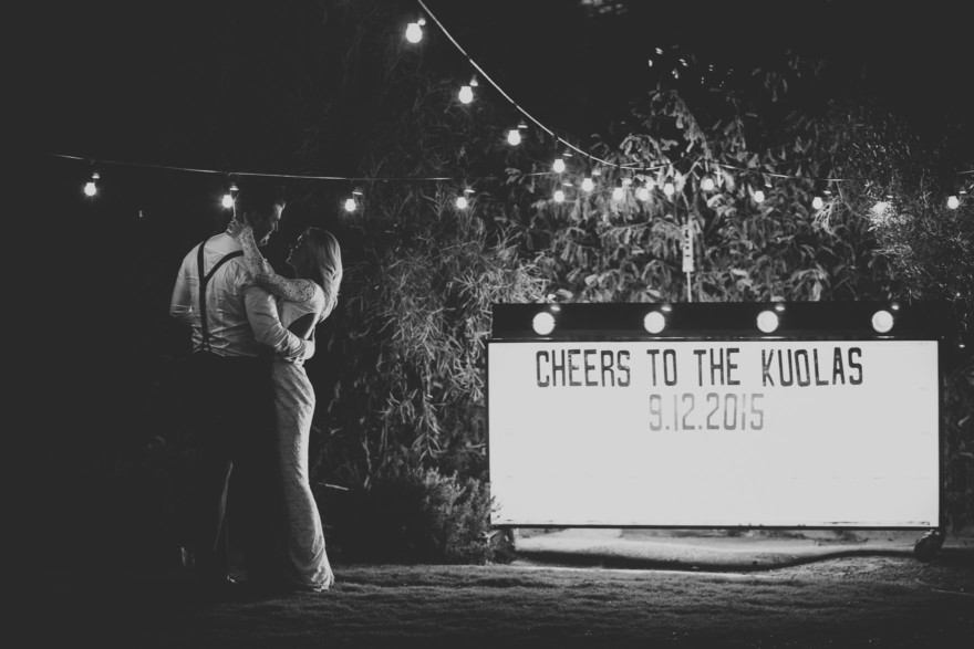 Modern Glam Palm Springs Wedding – Photo by Let's Frolic Together