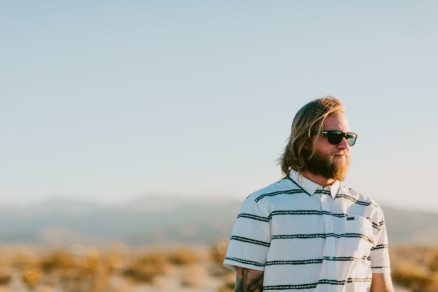 A Windy, Romantic Desert Engagement – Photo by Let's Frolic Together