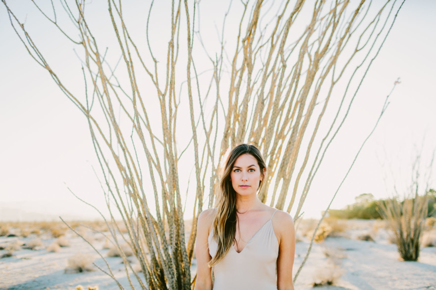A Windy, Romantic Desert Engagement – Photo by Let's Frolic Together