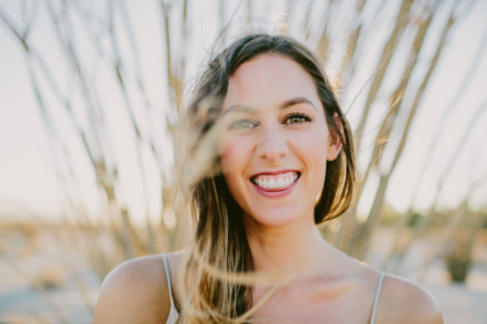 A Windy, Romantic Desert Engagement – Photo by Let's Frolic Together