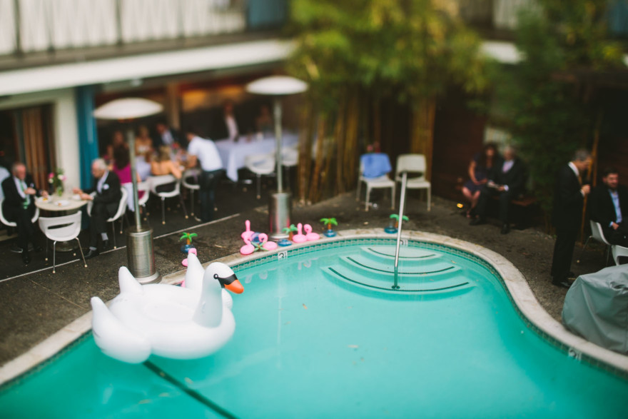 Rockin’ Retro Pearl Hotel Wedding – Photo by Let's Frolic Together