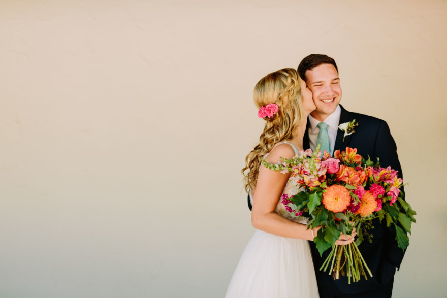 Glowing Gainey Vineyard Wedding – Photo by Let's Frolic Together