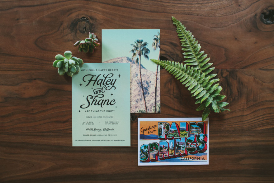 Rockin’ Desert Palm Springs Wedding – Photo by Let's Frolic Together