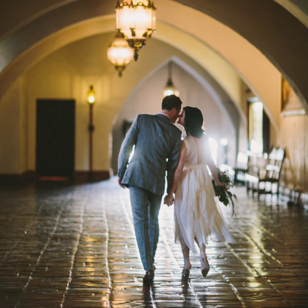A Modern Santa Barbara Elopement &ndash; Photo by Let's Frolic Together