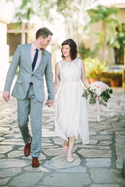 A Modern Santa Barbara Elopement – Photo by Let's Frolic Together
