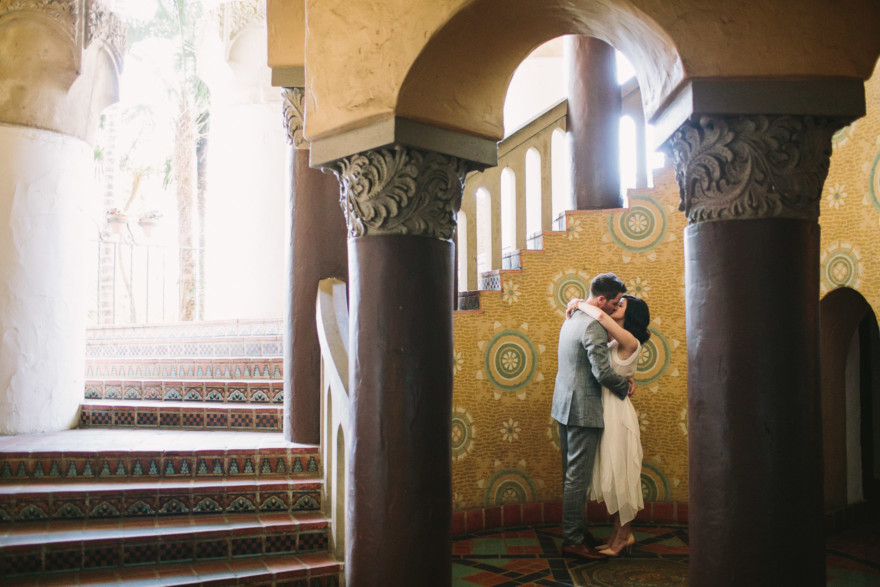 A Modern Santa Barbara Elopement – Photo by Let's Frolic Together