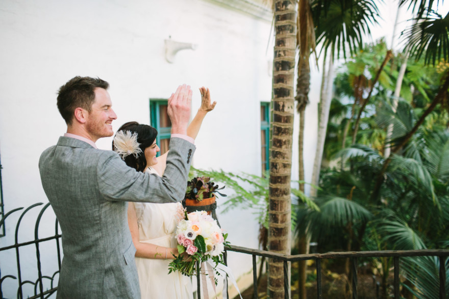 A Modern Santa Barbara Elopement – Photo by Let's Frolic Together