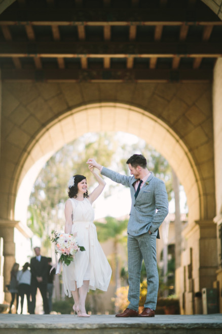A Modern Santa Barbara Elopement – Photo by Let's Frolic Together