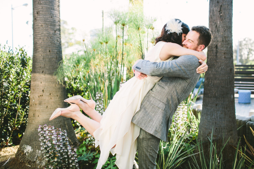 A Modern Santa Barbara Elopement – Photo by Let's Frolic Together