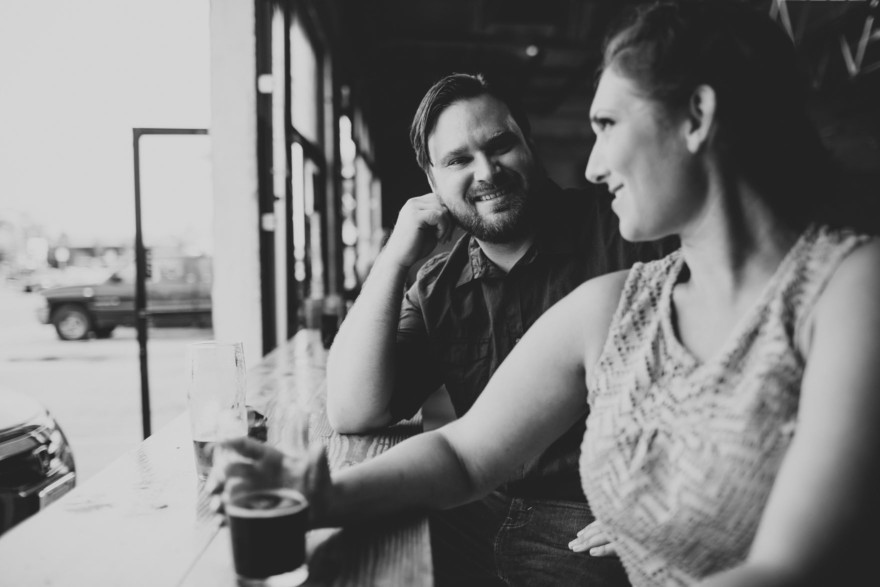 Love, Beer, Ice Cream & Puppy – Photo by Let's Frolic Together