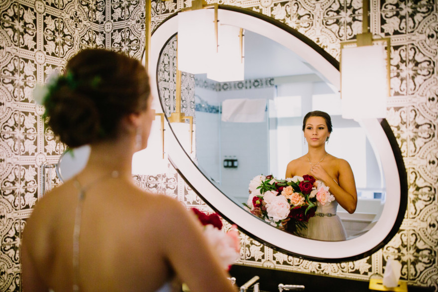 Charming Moniker Warehouse Wedding – Photo by Let's Frolic Together